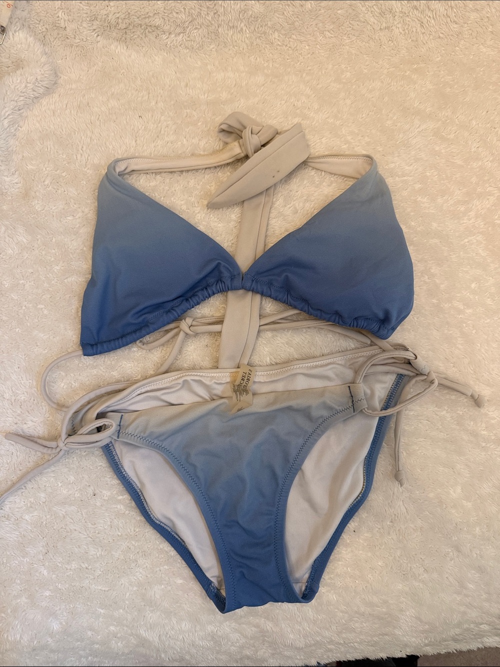 Victoria's Secret ombré blue string bikini size small